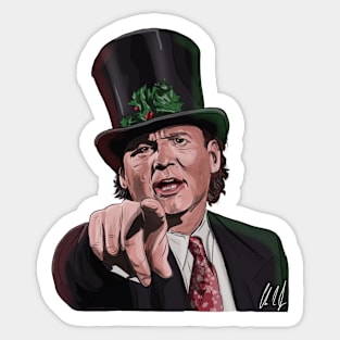 Scrooged: Yeah, You Sticker